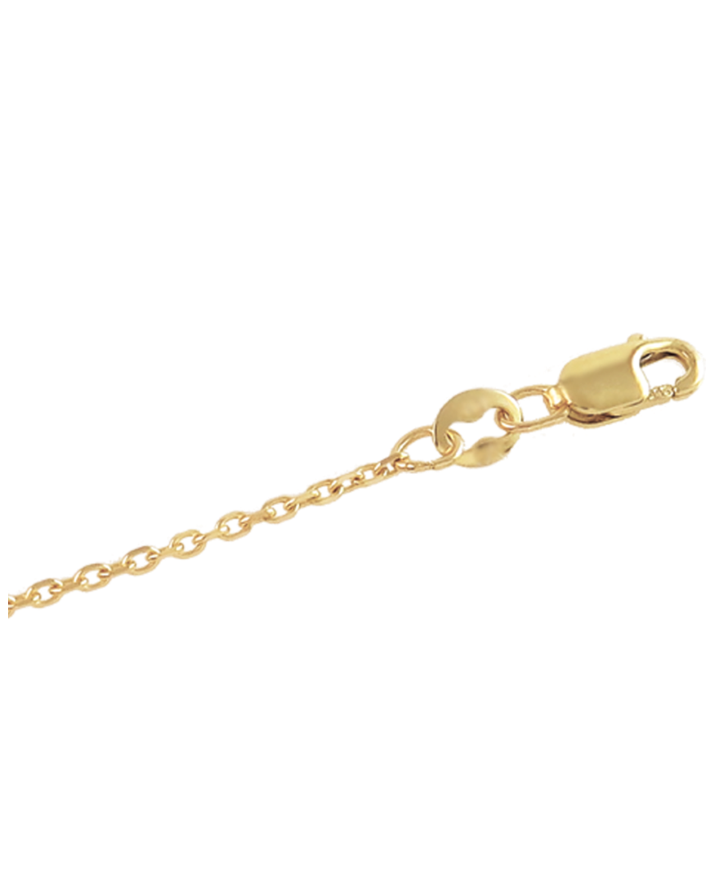 Chaîne à câble de 20 po - or jaune 14K-image