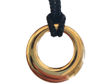 Pendentif Cercle de vie - Or rose-image